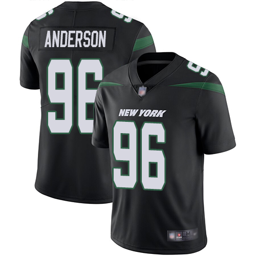 New York Jets Limited Black Men Henry Anderson Alternate Jersey NFL Football #96 Vapor Untouchable->women nfl jersey->Women Jersey
